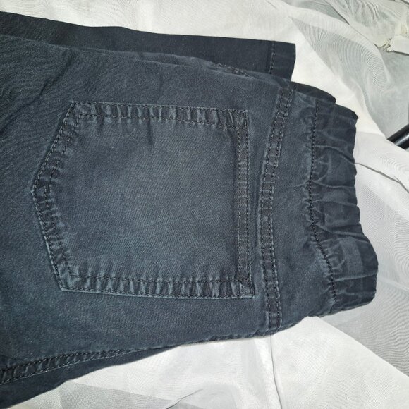 Cat & Jack Black Straight Leg Pull-On Casual Pants size medium - Picture 1 of 6
